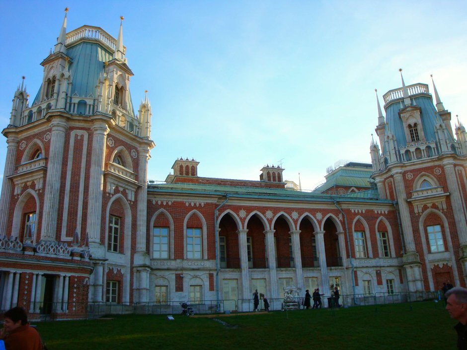 Ансамбль усадьбы Царицыно, большой дворец, Москва