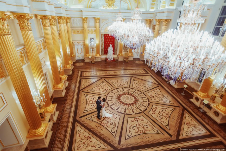 Царицыно Екатерининский зал большого дворца