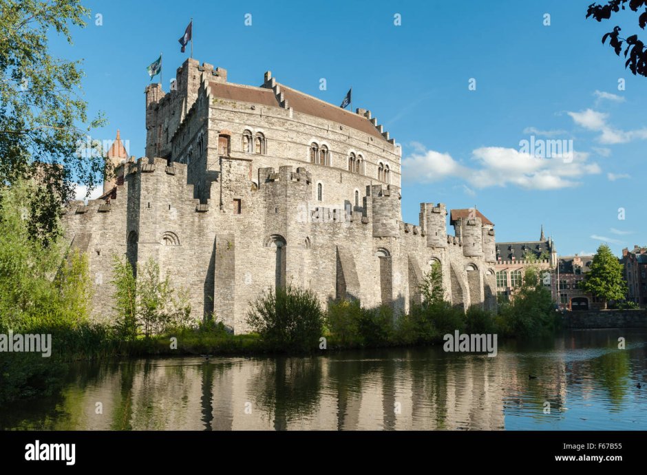 Замок Гравенстеен в Бельгии