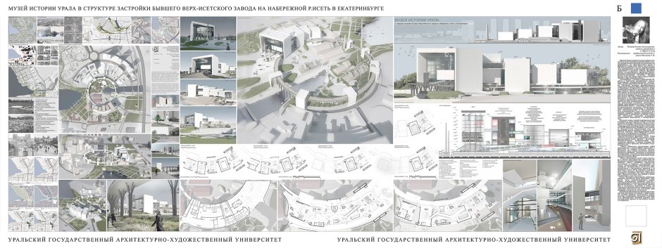 Дипломный проект МАРХИ архитектура школа
