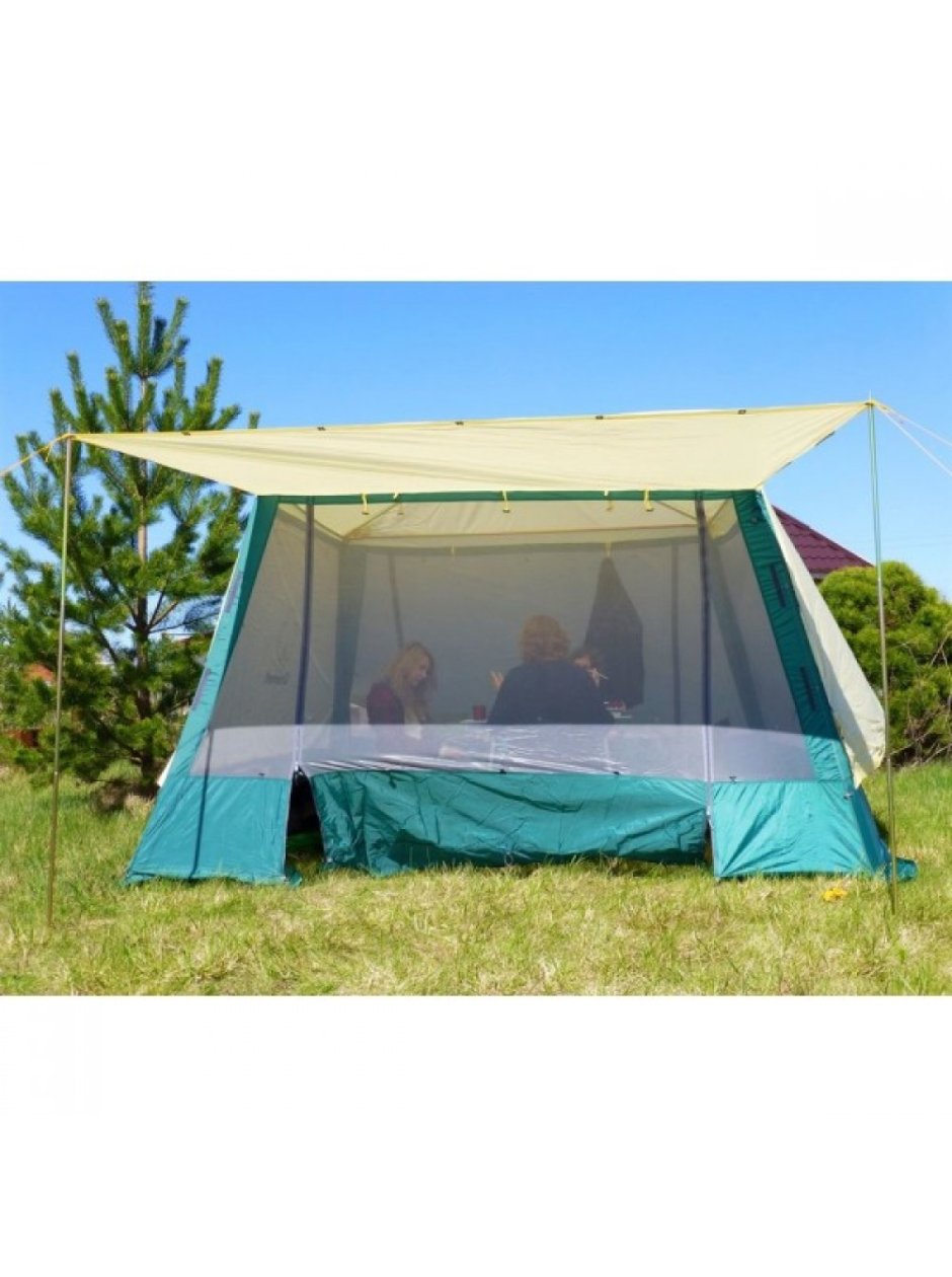 Тент-шатер Greenell веранда комфорт v2