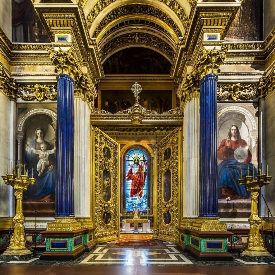 Что означает в Исаакиевском соборе Санкт-Петербурга роспись