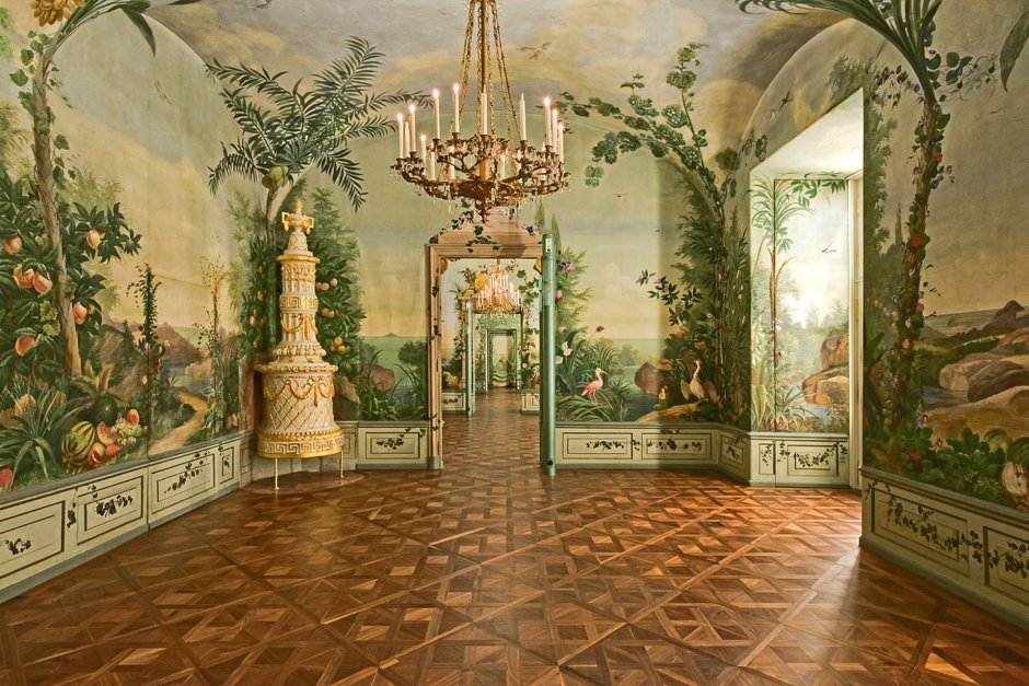 Рундале дворец белый зал