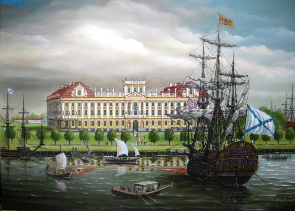 Итальянский дворец Меншикова в Кронштадте