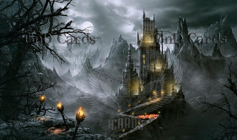 Мрачный замок Дракулы