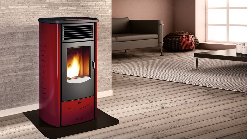Пеллетная печь-камин Palazzetti Adele 8,2 KW