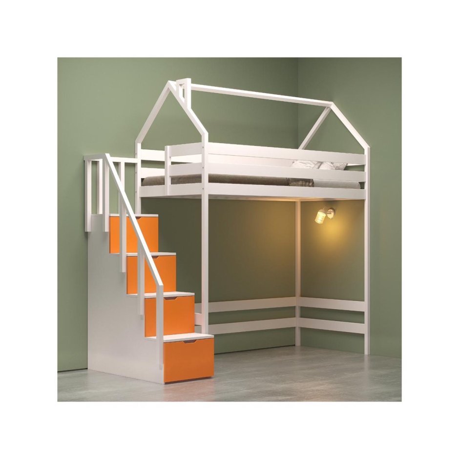 Лестница для кровати чердака