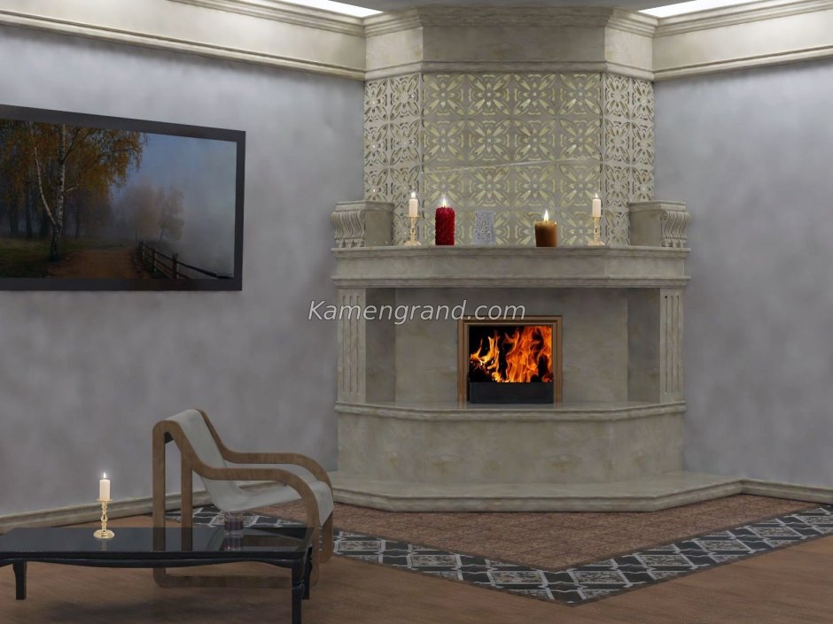 Kerama Marazzi облицовка камина