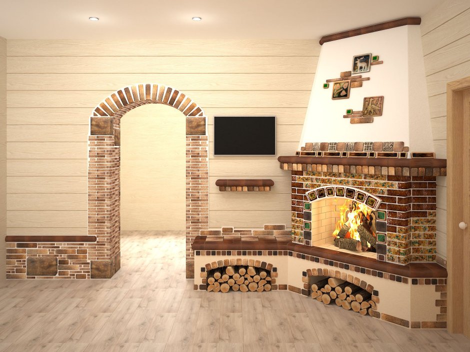 Kerama Marazzi камин