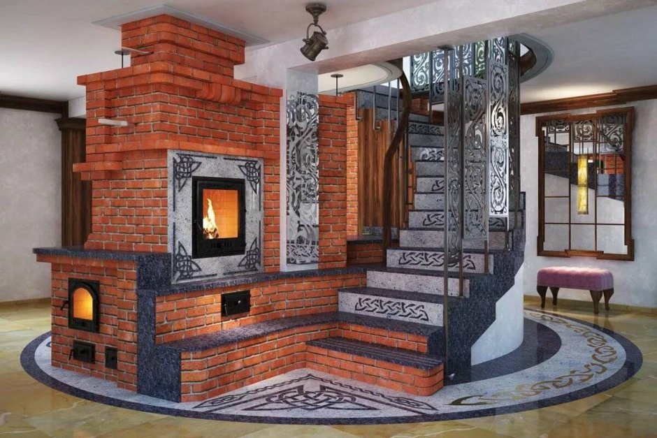 Современные изразцы для камина