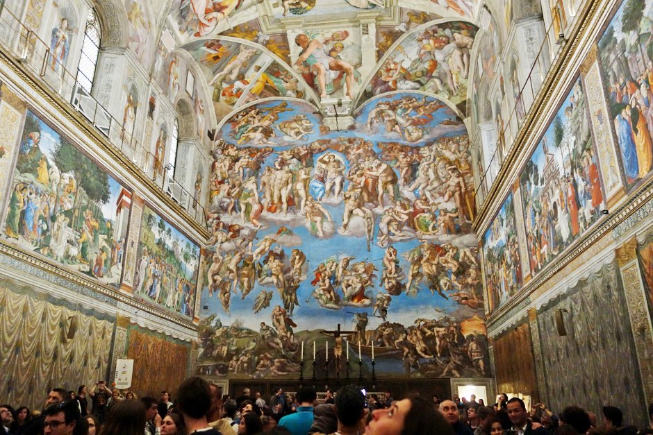 The Sistine Chapel of the Vatican