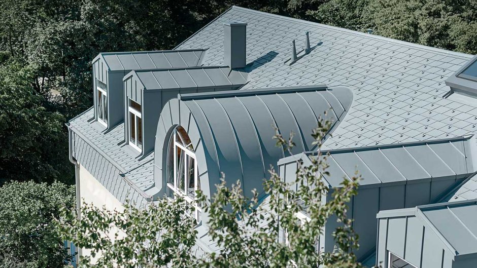 Скандинавский дом с двускатной крышей
