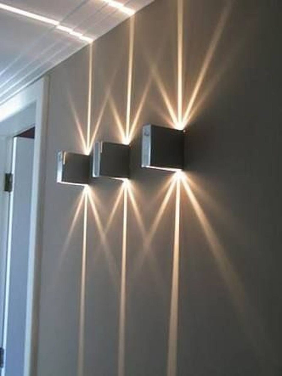 Светильники для подсветки стен