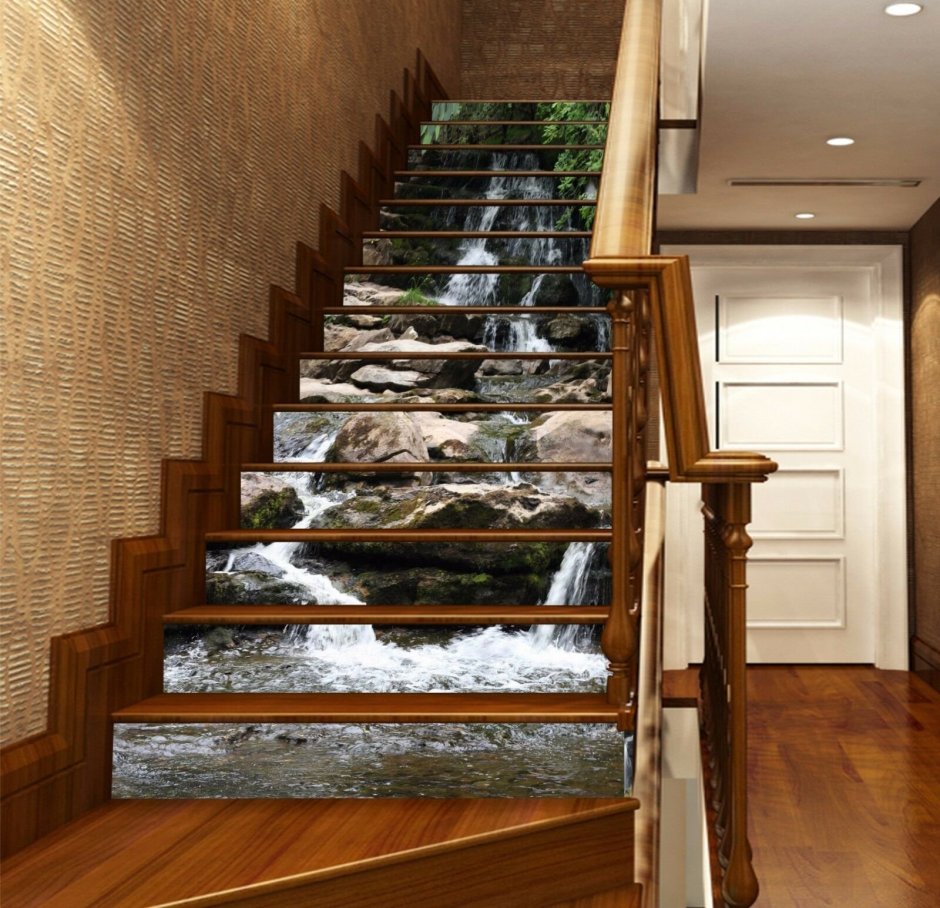 Дизайнерские лестницы из дерева современные