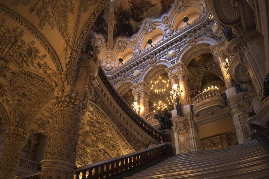 Опера Гарнье лестница
