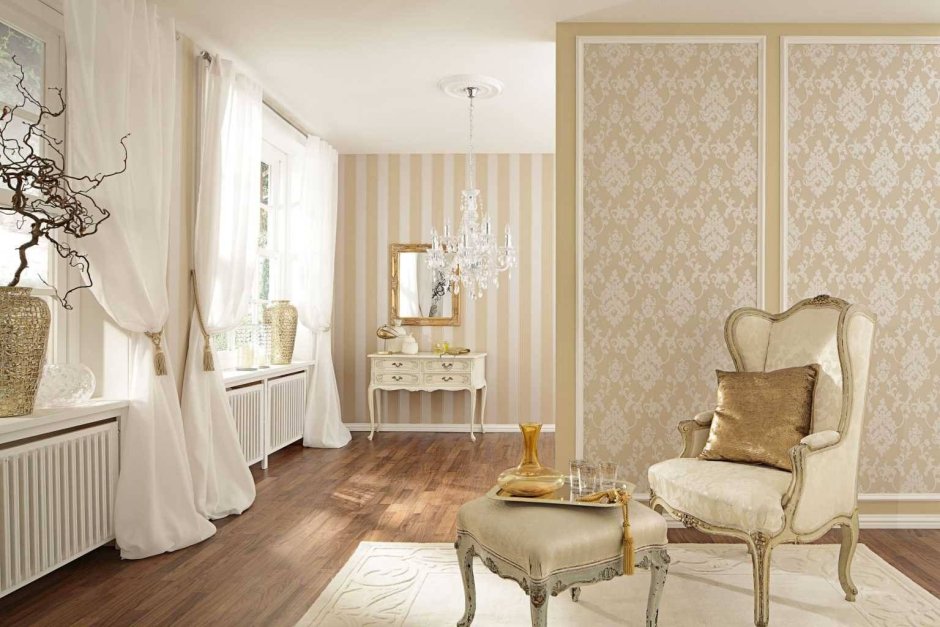 Обои KT-Exclusive, English Elegance в интерьере