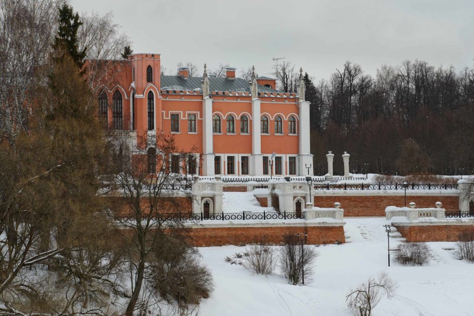 Усадьба Марфино зимой