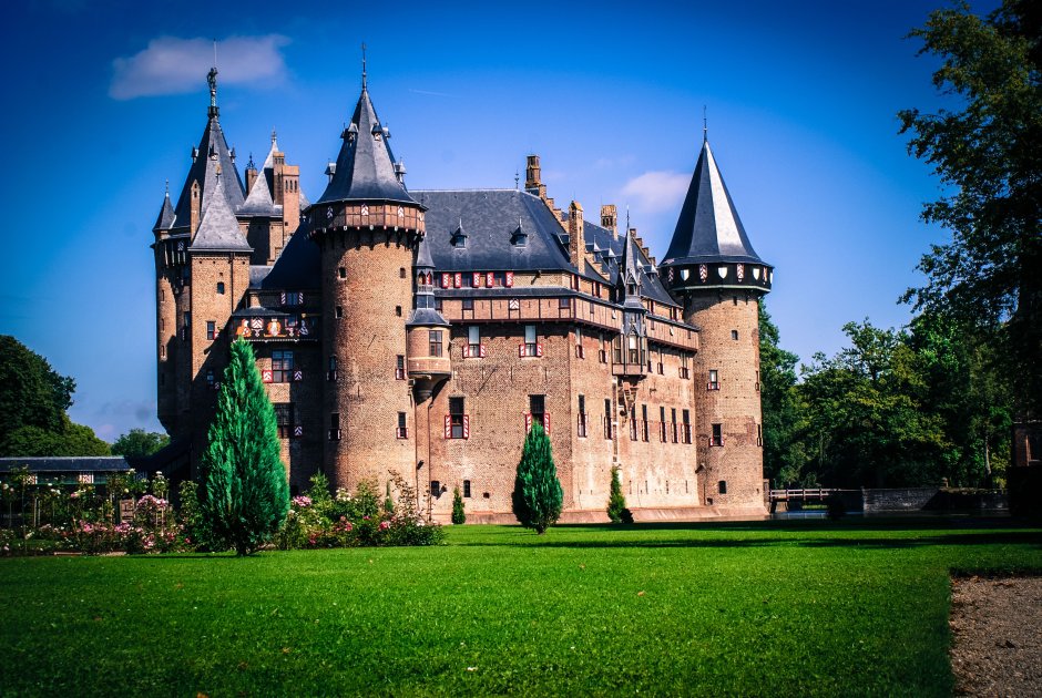 Замки средневековья Нидерланды