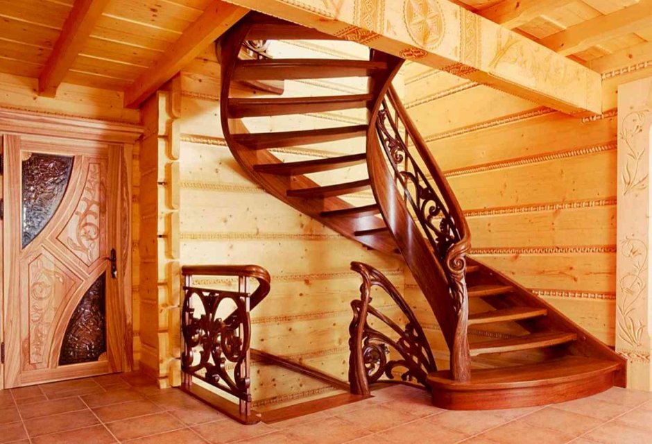 Лестница в скандинавском стиле