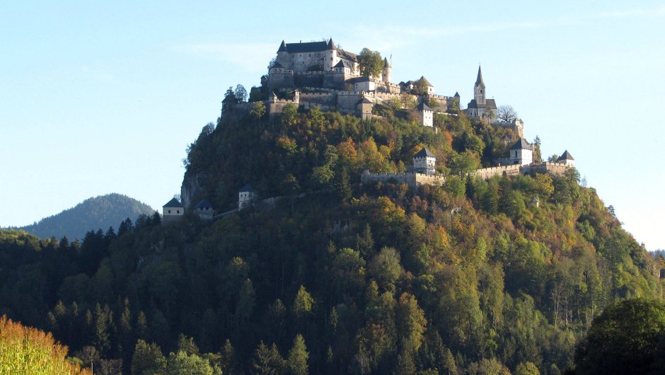 Австрия замок Гохостервитц (Каринтия)