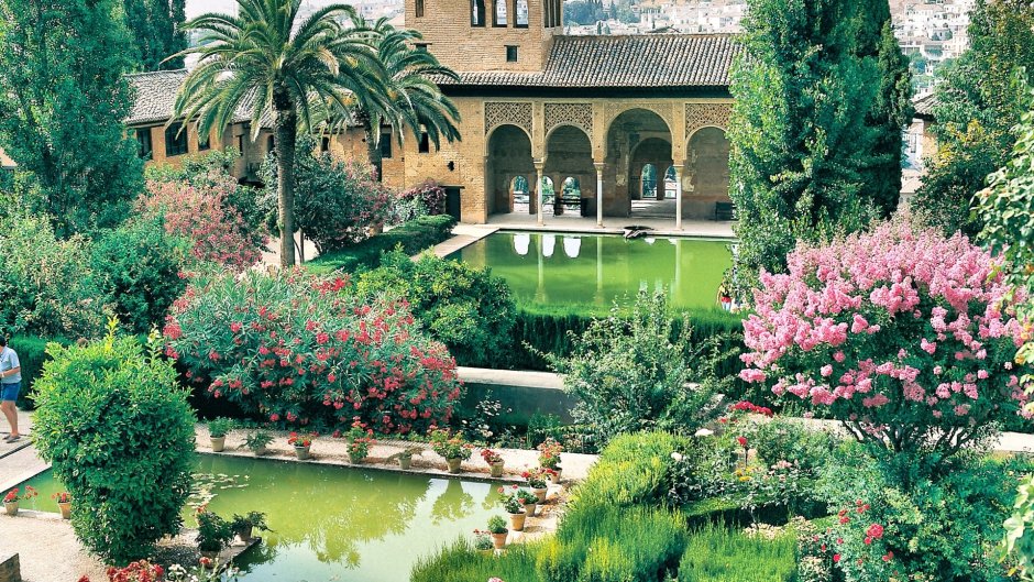 Сады Гранады Альгамбра