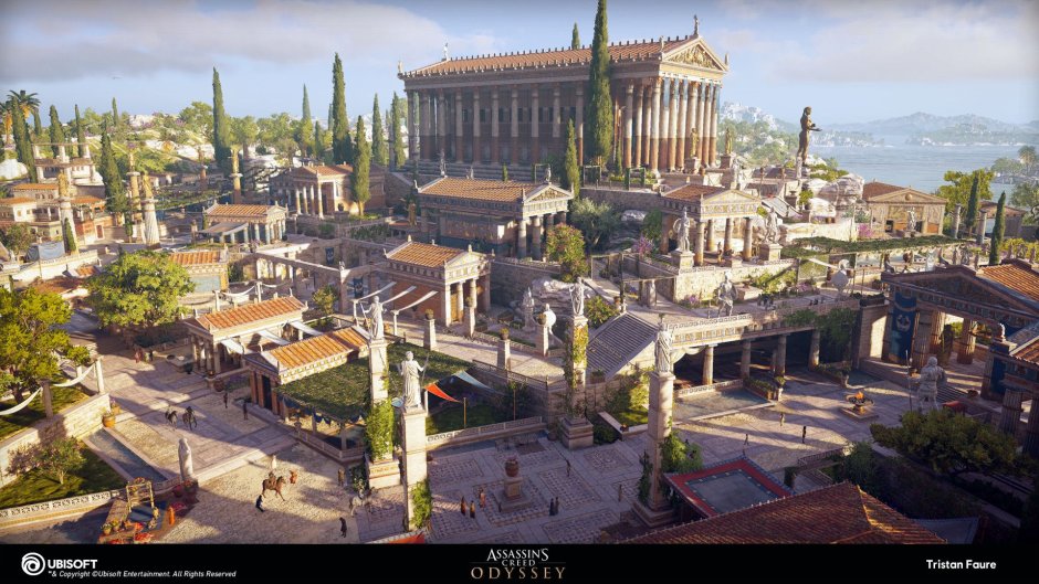 Assassin's Creed Odyssey Афины