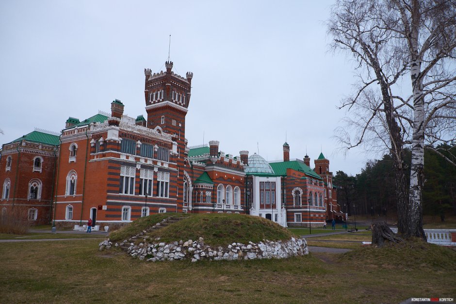 Замок Шереметьева в Юрино 19 век