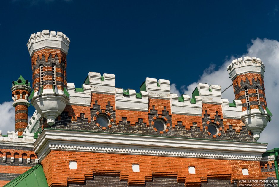 Замок Шереметьева в Юрино планировка