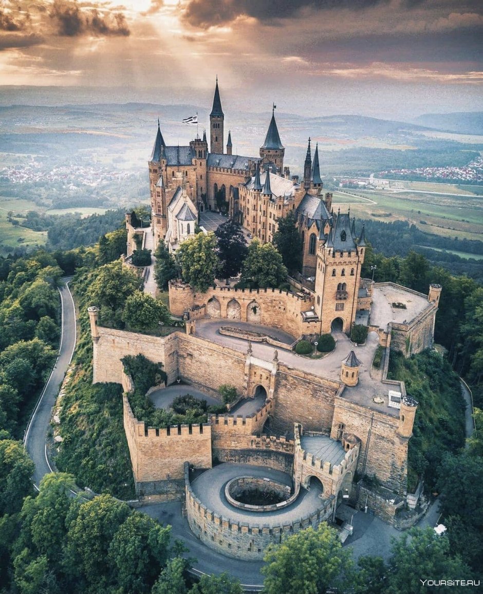 Замок Гогенцоллерн (Burg Hohenzollern), Германия