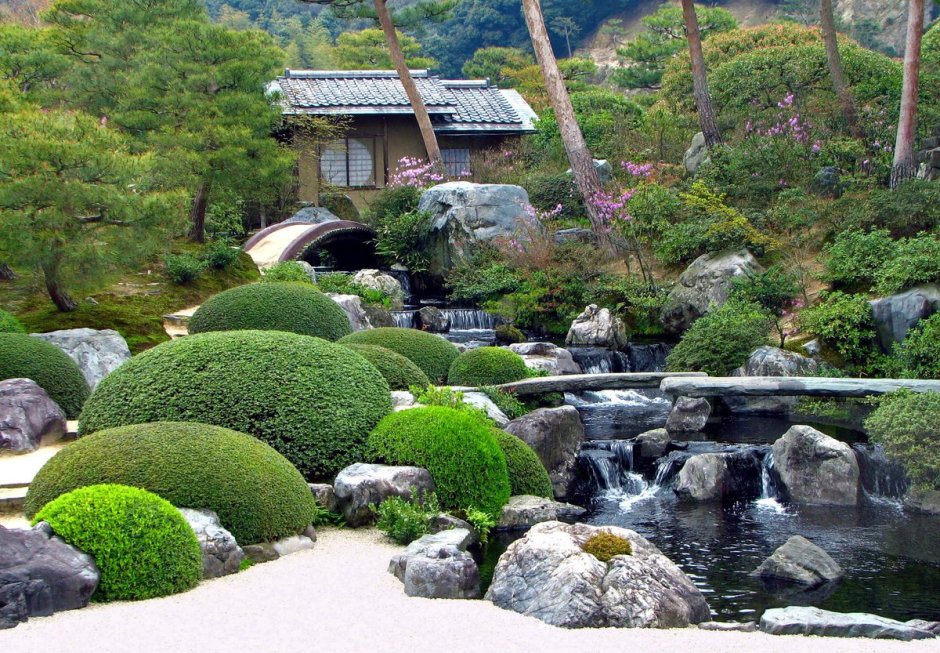 Сад - музей Адачи, Япония