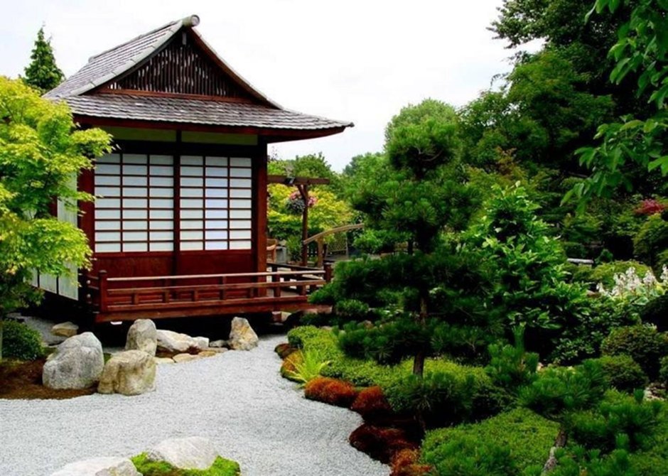 Киото чайный дом рисэнка