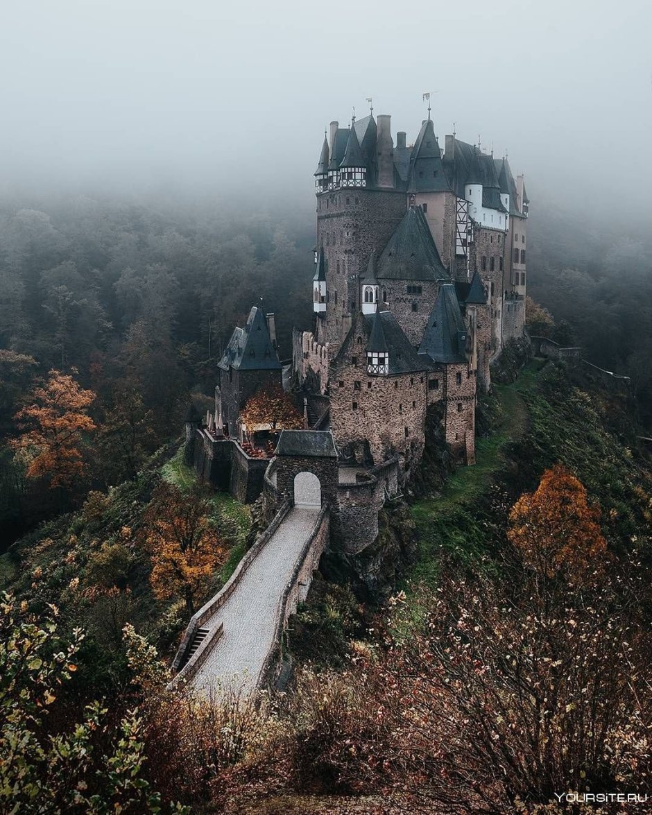 Burg Eltz Германия Хогвартс