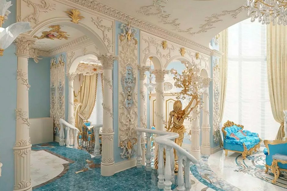 Antonovich Design интерьеры в стиле Барокко