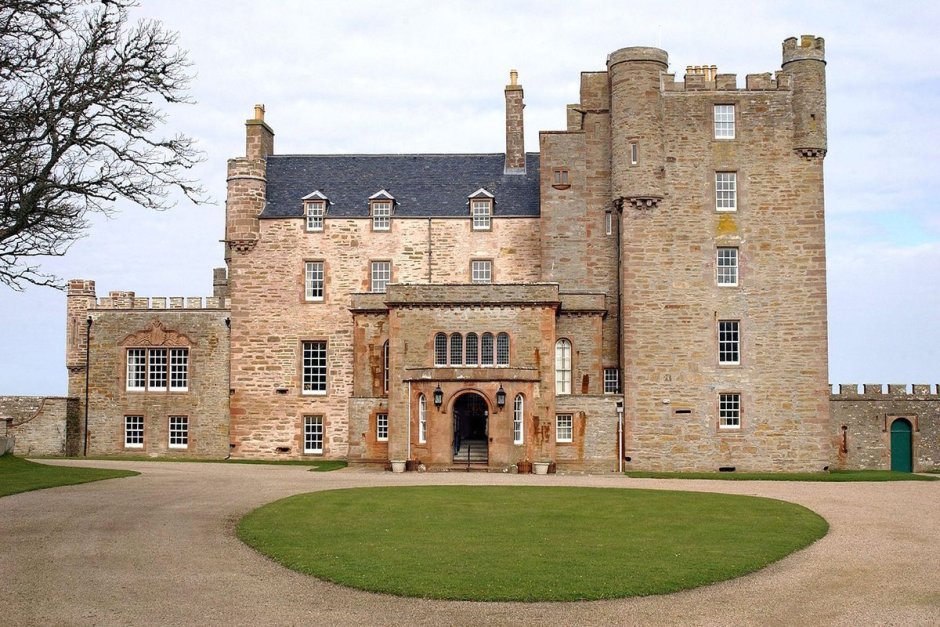 Замок Мей в Кейтнесс Шотландия