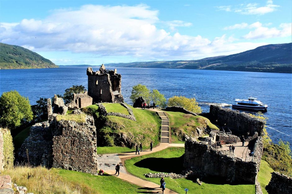 Замок Лесли в Шотландии