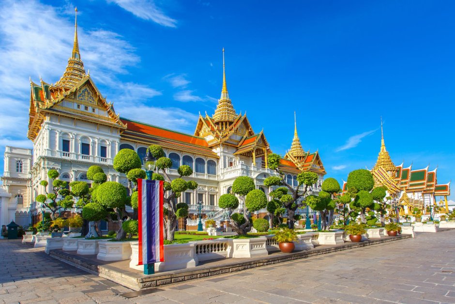Королевский дворец Таиланд вектор