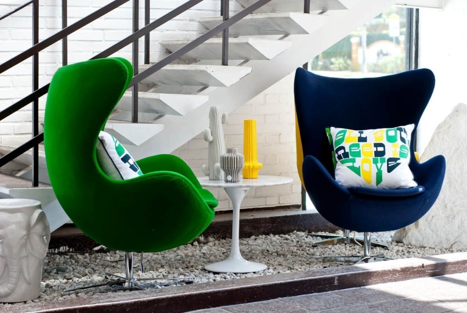 Стулья Eames в интерьере