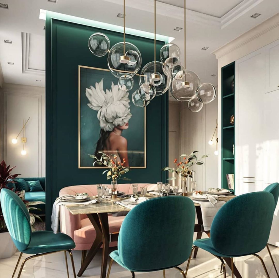 Стул Portman Malachite