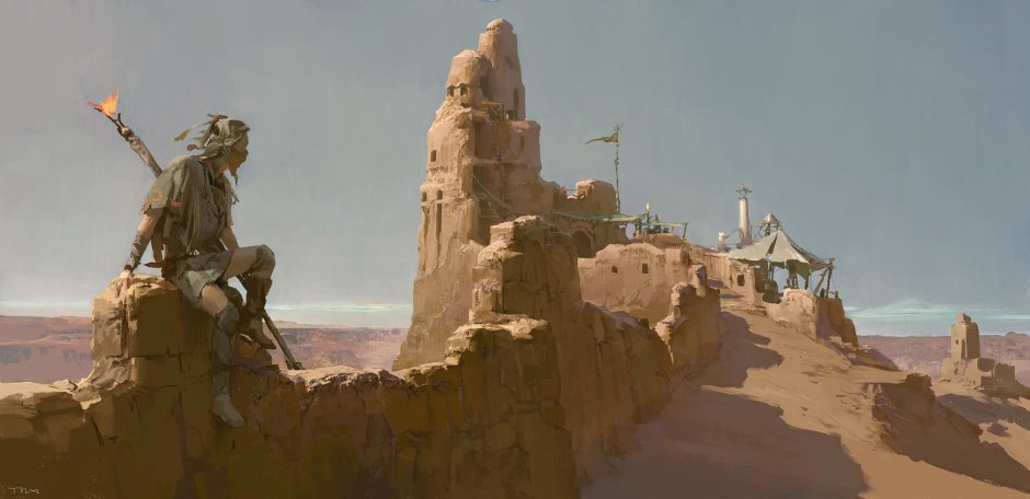Башня в пустыне