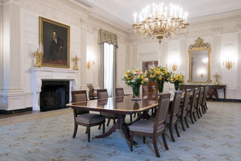 Белый дом спальня президента