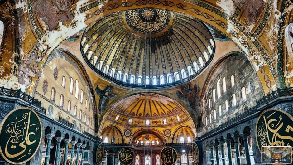 Храм св Софии в Константинополе 532-537