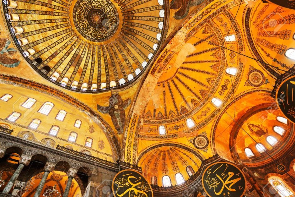Храм св Софии в Константинополе без мусульман