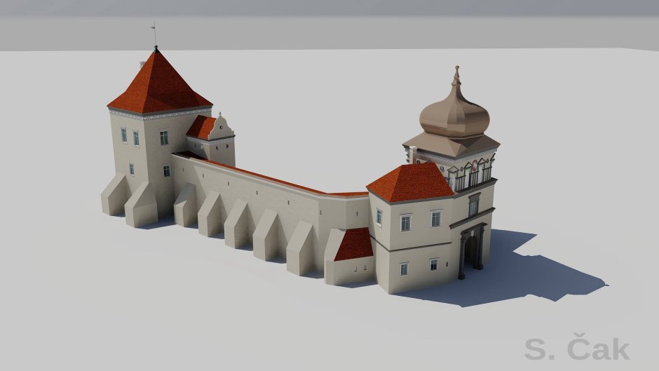 Старый замок Гродно реконструкция
