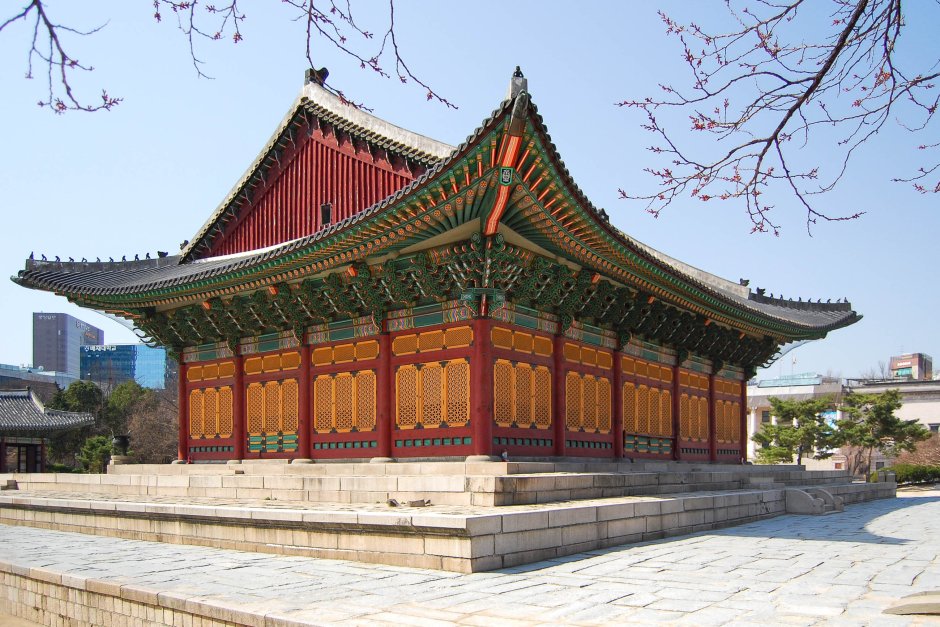 Южная Корея Сеул дворец Токсугун