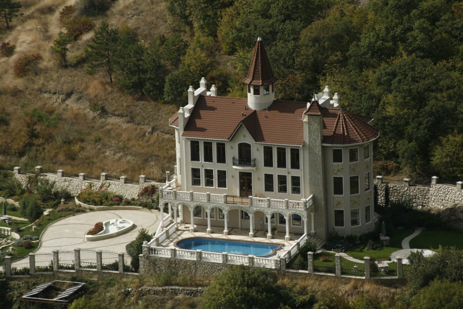 Белый замок Крым Солнечная Долина