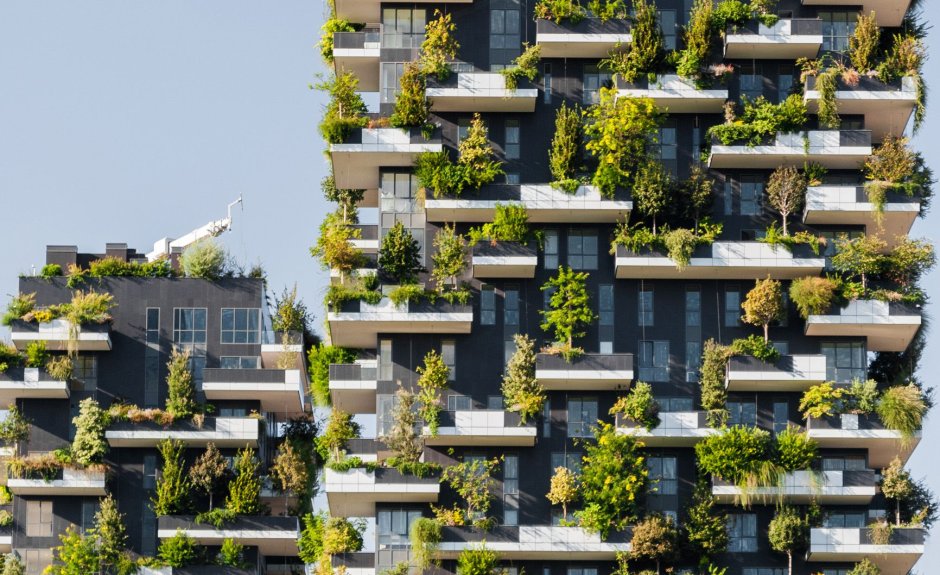 Здание в Милане Bosco verticale