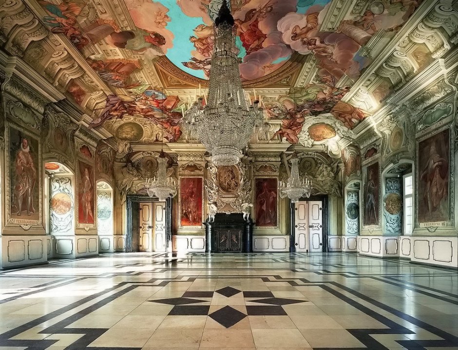 Дворец Нимфенбург в Мюнхене
