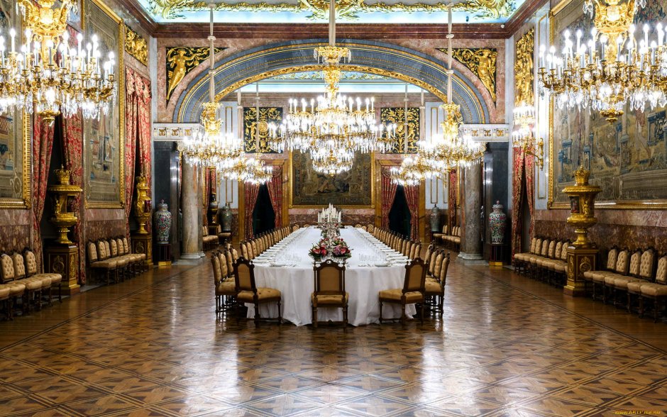 Тронный зал Марии Федоровны в зимнем Дворце