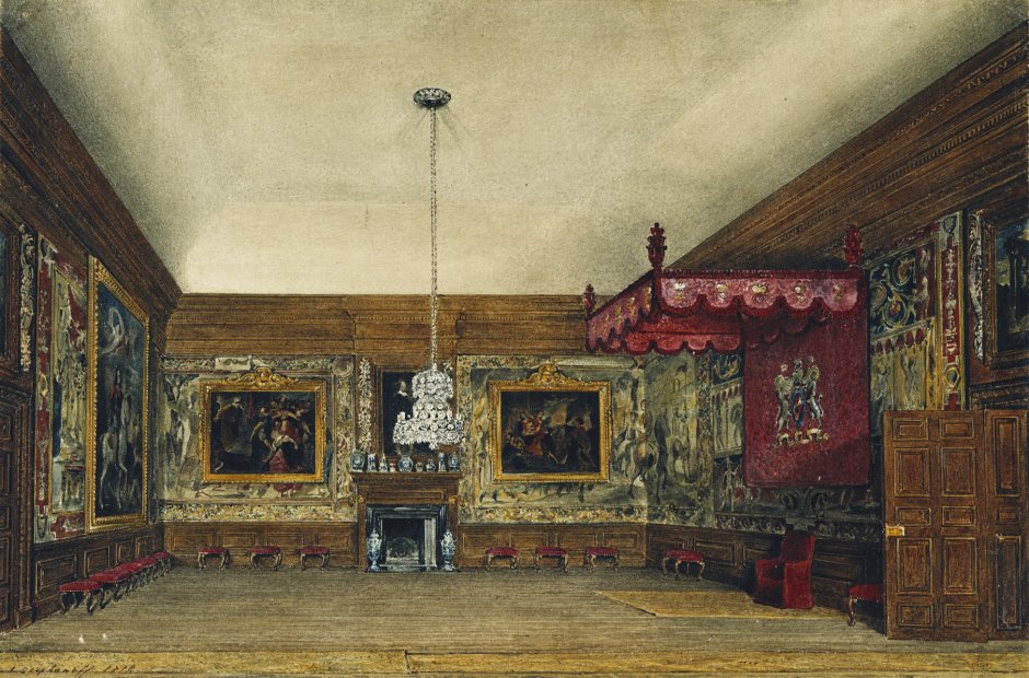 Хэмптон-корт дворец картины