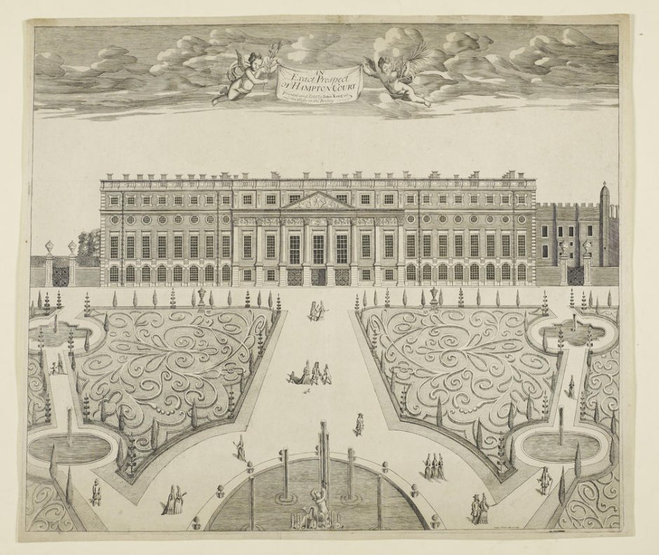 Букингемский дворец гравюра
